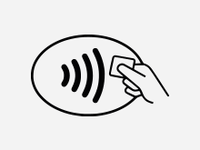 girocard Debit Mastercard girocard Debit Mastercard: Symbol für kontaktloses Bezahlen